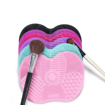 6 spalvos silikono makiažas šepetys giliai valanti poras plauti trinkelės, aplinkos masažas nešiojamas face brush