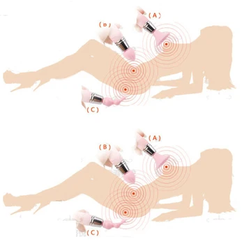 Vibratorius Dildo Massager Moterų Masturbators Klitorio Stimuliatorius Vibratorius Minkštas G Spot Sekso žaislai, porų, prekės suaugusiems