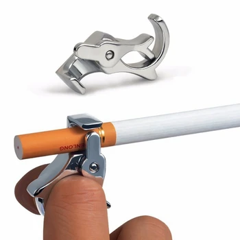 Rūkymas Lengvesni Sukti Plokštelę Nešiojamų Kūrybos Vyrų Priedai Cigarečių Savininko Piršto Žiedą Vertus Stovo