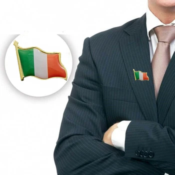 Airija Eire Šalies Vėliava, Atvartas Skrybėlę Bžūp Kaklaraištis Pin Ženklelis Airijos Respublikos Sagė
