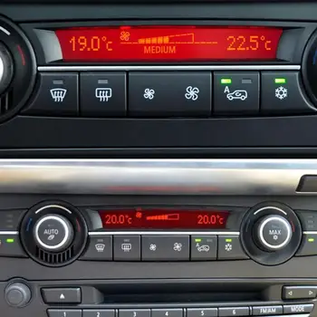 VODOOL Automobilinis Šildytuvas, Klimato Oro Kondicionierius Control Panel Ventiliatoriaus Greičio Mygtukas Dangtelis BMW X5 E70 