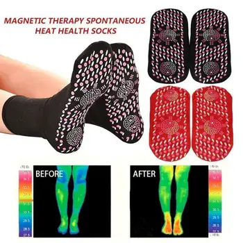 Sporto Kojinės Magnetinis Turmalino Kojinės Savarankiškai Šildymo Terapija Magnetinio Kojinės Masažas Kojinės UK Sportinės aprangos Priedai