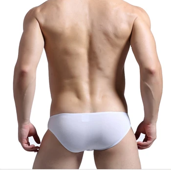 Vyriški seksualus žemo liemens kelnės modalinis plonas stiliaus kvėpuojantis vyrų apatiniai L XL 2XL 3XL 4XL 6color aukšto rango žmogus, apatinės kelnės