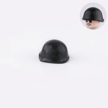 WW2 Karinės Sovietų Sąjungos Šalmas aksesuaras blokai Karinės Armijos Karių Skaičiai Žiemos medvilnės kepurę Šalmą blokai žaislai