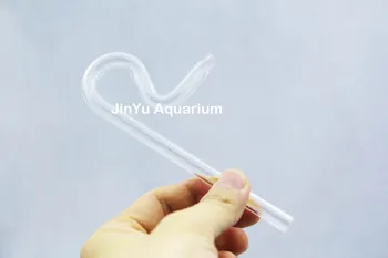 Lily stiklo vamzdis mini nano 13mm 10mm 17mm pritekėjimo srautas jet energijos nutekėjimą žuvų, augalų bakas akvariumo filtras priedų