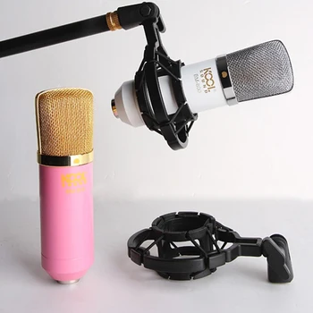 Studija Visuotinės Plastiko Mikrofonas Shock Mount Mic Stand Įrašymo Mikrofonai Kondensatoriaus Turėtojas Mic Įrašą