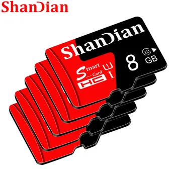 Naujausias Išmaniųjų sd kortele 8GB 16GB 32GB 64GB 128 GB SDXC/SDHC class 10 Flash 