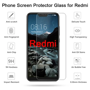 3 Vnt!Screen Protector apie Xiaomi Redmi Pastaba 9S 9 Pro 5G 4G 8 8T 7 9T Toughed Stiklo Redmi 3X 3S 4X 4A 5A 6A 7A 8 8A 9 9A Stiklo