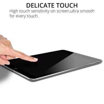 9H Grūdintas Stiklas iPad 10.2 2019 m., 2.5 D, Pilnas draudimas Screen Protector, Skirta 