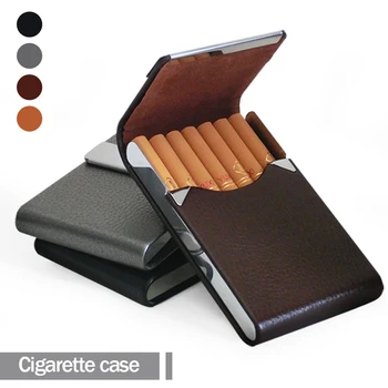 Aliuminio Cigarų, Cigarečių Atveju Tabako Savininko Kišenėje Lauke Talpykla iš Nerūdijančio Plieno PU Kortelės Rūkymo Atveju, Priedai