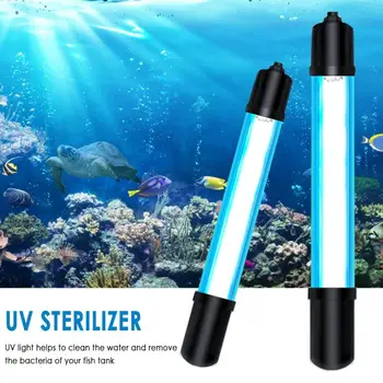 Greitas Pristatymas, Saugus 5W/7W/9W/11W/13W Akvariumas Povandeninis Sterilizer UV Tvenkinio Žuvų Bakas Baktericidiniu Clean Sterilizavimo Lempos