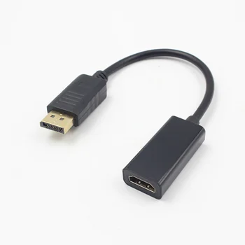 DP HDMI Kabelis Adapteris Vyrų ir Moterų Konverteris, skirtas Nešiojamas KOMPIUTERIS Ekrano Uosto 1080P 4K HD HDMI Laidas, Adapteris Keitiklis