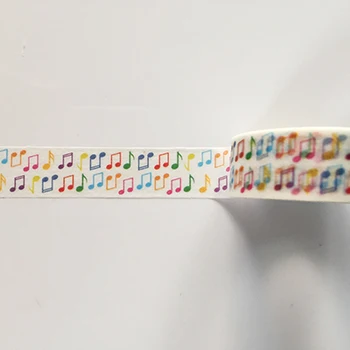 Jiataihe washi tape lipdukas kawaii raštinės reikmenys Muzikos juosta pažymi, nenustatyta Lipnia Juosta Scrapbooking juosta