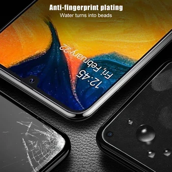 Grūdintas Stiklas Samsung Galaxy A50 A30 A40 Pilnas draudimas Ekrano apsaugos Sumsung samsun Galax 50 30 glas Apsauginės Plėvelės