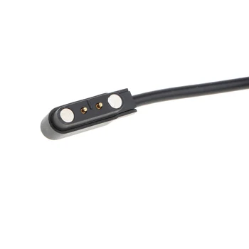 2pin Smart Žiūrėti Magnetiniai Įkroviklio Kabelį Rankogaliai Įkrovimo Linija Magnetas Siurbimo Įkrovimo Kabelis 2-pin 4mm USB, Maitinimo Kabeliai, Įkroviklis