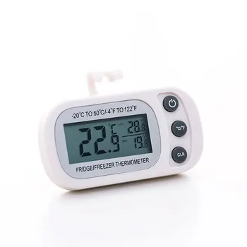 Skaitmeninis Vandeniui Šaldytuvas Šaldiklis Kambario termometras Termometras Min./Max. Įrašymo Funkcija, su Dideliais LCD Ekranas