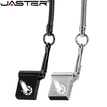 JASTER mini memory stick USB 2.0 4 GB 16GB 32GB 64GB Nekilnojamojo talpos USB flash 128gb pendrive pen ratai u disko flash atminties kortelė