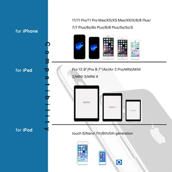 Suntaiho USB Kabelis iPhone, 11 Pro Xs Max Xr X 7 8 6 plius 5s 6s se iPad 2.4 Greito Įkrovimo Kabelis Laido Mobiliojo Telefono Duomenų Laidas