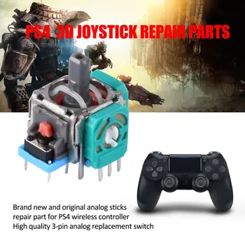 3D Analog Joystick Thumbstick pakeitimas, remontas, dalys Jutiklio Modulis Potenciometras Sony Dualshock 4 PS4 Valdytojas Gamepad