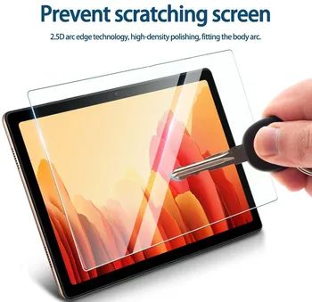 Tabletę Grūdintas Stiklas Screen Protector Cover for Samsung Galaxy Tab A7 2020 T500 T505 10.4 Colių Anti-pirštų atspaudų Apsauginės Plėvelės