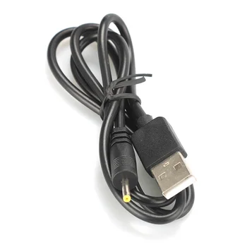 80CM USB Prievado 2,5 mm - 5.5 mm 5V DC Barelį Lizdas Maitinimo Kabelio Jungtis, Juodos spalvos LED / elektroninių prekių