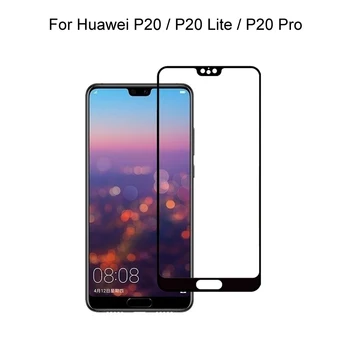Apsauginis Stiklas Huawei P20 Lite / P20 Pro Pilnas Draudimas Screen Protector, Grūdintas Stiklas Huawei P20 Pro Lite