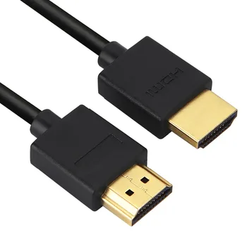 HDMI Laidas paauksuoti Kištuko Male Kabelis HDMI Adapteris Paramos Ethernet 3D HDTV Monitorius, Projektorius splitter switcher 1080P
