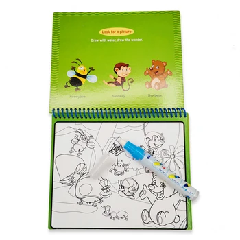 Magija Vandens Piešimo Knyga Daugkartinio Naudojimo Spalvinimo Knygelių Doodle Su Magija Parkeris Animacinių Filmų Tapybos, Piešimo Lenta Vaikams Švietimo Žaislai