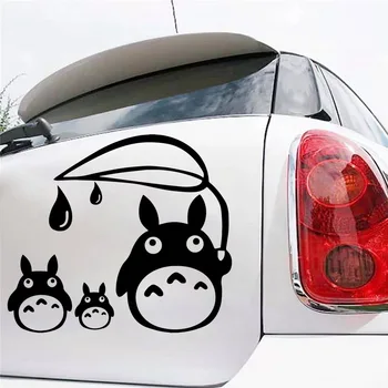 Animacinis Personažas Totoro Automobilio Lipdukas Juokingi Langą Vinilo Lipdukai Automobilio Stilius Lipni Emblema, Automobilių Lipdukai