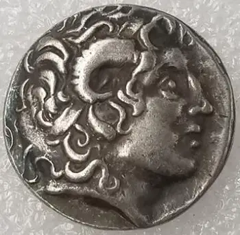 Graikijos senovės monetų derliaus progines monetas, namų puošybai monetas