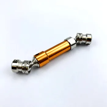 1pc metalo 80-100mm 5mm center drive shaft universalų bendras veleno perdavimo 1/12 wltoys 12428 12429 FY-03 RC Atnaujinti dalys