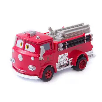 Disney Pixar Cars 3 Žaibas McQueen Fire truck Mater Jackson Audra Ramirez 1:55 Diecast Metalo Lydinio Modelis Žaislai Vaikams