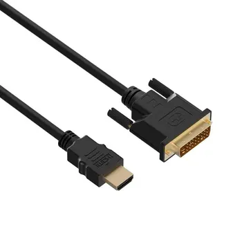 HDMI į DVI-D Adapteris, Vaizdo Kabelis-HDMI Male į DVI Male HDMI į DVI Kabelis, 1080p Aukštos Raiškos LCD ir LED Monitorius