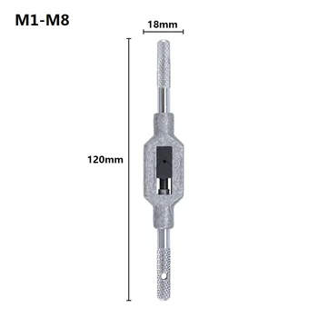 XCAN Reguliuojamas Ranka Palieskite Veržliarakčio M1-M8 M6-M20 Sriegio Varžtą Bakstelėkite Gręžimo vidinių sriegių Sriegimo Įrankiai