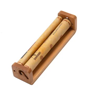 Rankinis bambuko medienos cigarečių maker ilgis 110mm Valcavimo Mašinos Tabako Cigarečių Volas Sukti Popieriaus Cigarečių