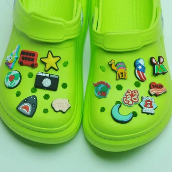 Custom Minkšta Guma, PVC Batų Pakabukai Vaikų medicinos reikmenys Kūdikių AccessoriesJibitz už Croc Batai