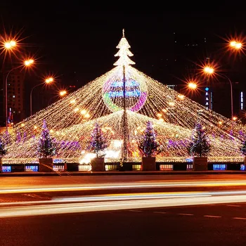 50M 100M Pasakų Žibintai LED Styginių Šviesos Lauko Vandeniui Atostogų LED Girliandą Už Kalėdos, Kalėdos, Vestuvės Namų Dekoracijos