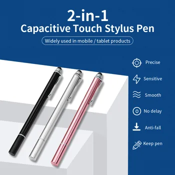 ANMONE 2 In 1 Stylus For Smartphone, Tablet Capacitive Ekrano Pieštukas Rašyti, Piešti, Touch Pen, skirtą 