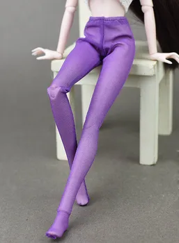 Mados Lėlės Accesssories Aukštos Elastinės Pėdkelnės Barbie Lėlės Drabužius, Rankų Darbo Akių Kojinę Nuosėdos Kelnės Kelnės Legging