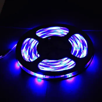 RGB SMD 2835 LED šviesos Juostelės 300 Led / 5M Naujųjų Metų String Juostelės RGB Spalvų, Aukštos Kokybės LED Lanksti Namų Puošybai Lempos