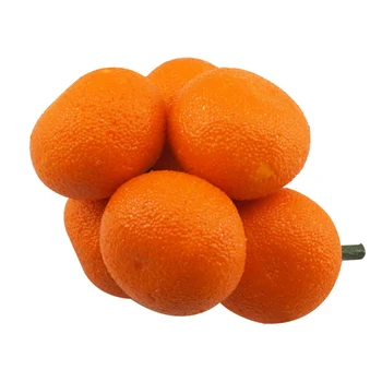Oranžinė Modeliavimas Tikroviška Dekoratyvinis Netikrą Valgomasis, Virtuvė Festivalis Ornamentas, Dirbtinių Vaisių Namų Maži Mandarinai Šalis