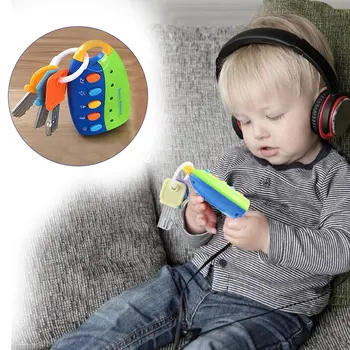 Kūdikių Muzikos Automobilio Užrakinimo Klavišą Žaislas Smart Nuotolinio Automobilių Balsai Apsimesti Žaisti Mirksi Elektroninių Žaislų Anksti Švietimo Žaislas Vaikams