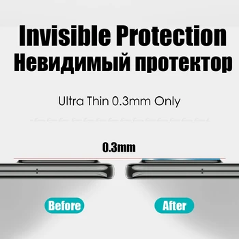 Atgal Fotoaparato Lęšis HuaWei P40 Pro Lite E Plius 5G Apsauginės Plėvelės Galiniai Screen Protector, Aišku, Grūdintojo Stiklo