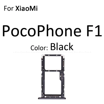 Micro SD / Sim Kortelės Dėklas Lizdo Adapteris, Skirtas XiaoMi Redmi 7 7 Pastaba Pro PocoPhone Poco F1 Jungtis Laikiklio Angą Reader Bakas
