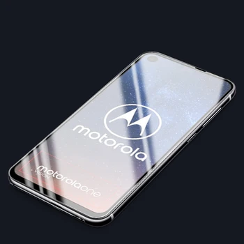 2.5 D Visiškai Padengti Grūdinto Stiklo Motorola Moto Vieną Veiksmų Screen Protector 9H Apsauginis Stiklas Moto Vieną Veiksmų Priekiniai Filmas