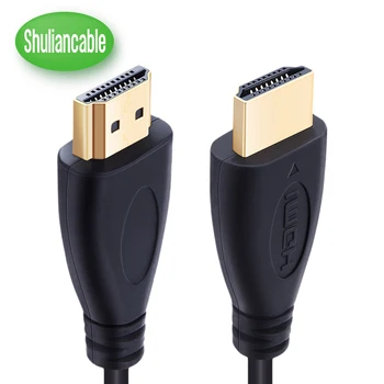 Shuliancable Didelės Spartos HDMI Kabelis, Ethernet, Palaiko 1080p 3D ir Audio Return, 0.3 m 1m 1,5 m 2m 3m 5m 7.5 m, 10m