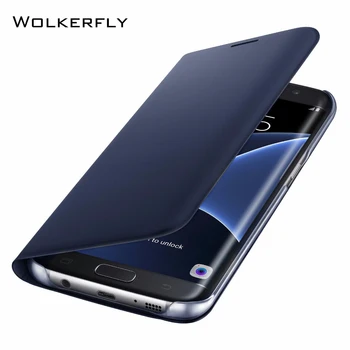 Apversti Piniginės Odinis Dėklas, Skirtas Samsung Galaxy S10 S8 S9 Plus A7 A8 2018 A3 A5 J3 Skyrius J5 2016 J7 2017 S6 S7 Krašto Note9 S10e Slim Atvejais