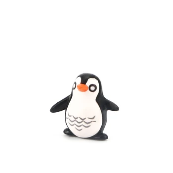 5vnt/daug Mini Dervos Pingvinas Modelis Praktinių Anekdotai Žaislas Apdailos Vaikų Gimtadienio Dovanos Žaislas