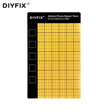 DIYFIX 1PC Magnetinio Varžtas Kilimėlis Atminties Diagramos Darbą Pad Mobiliųjų Telefonų Remonto Įrankiai, 145 x 90mm Delno Dydžio