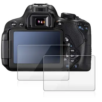 2x 9H Grūdintas Stiklas LCD Screen Protector Canon EOS 2000D T7 T100 3000D 1500D 5D Mark III IV 4 3 5Ds R / 77D 1DX Mark II 